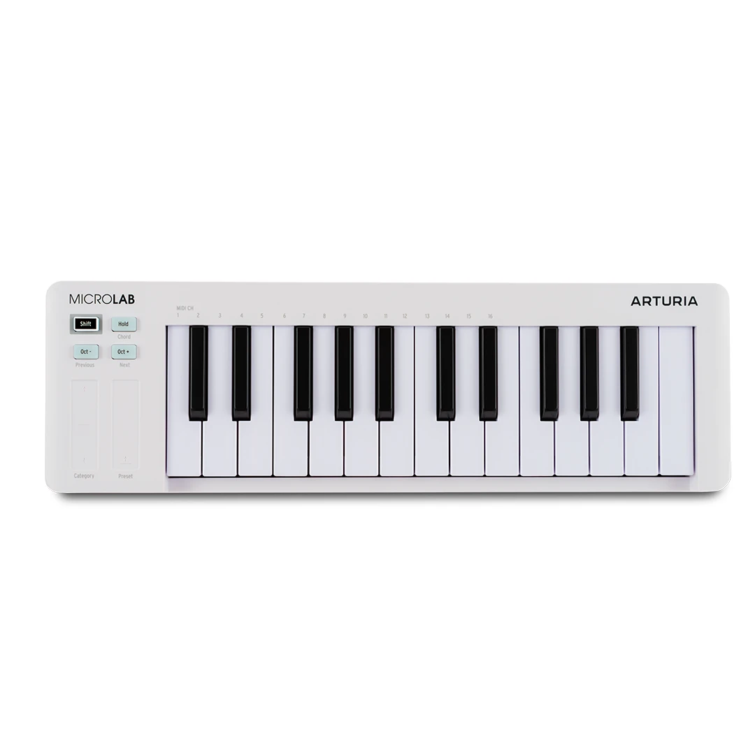 Arturia MicroLab MK3 White